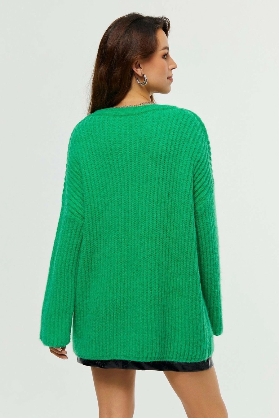 Wholesale * Solado Oversize Solid Rib-Knit Sweater