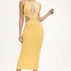 Wholesale * Solado Cut Out Colorblock Trim Maxi Dress